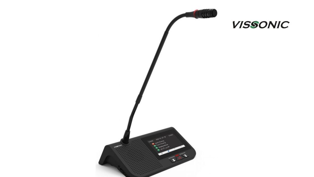 Bộ Micro màn hình cảm ứng có dây đa phương tiện VIS-MPW-T