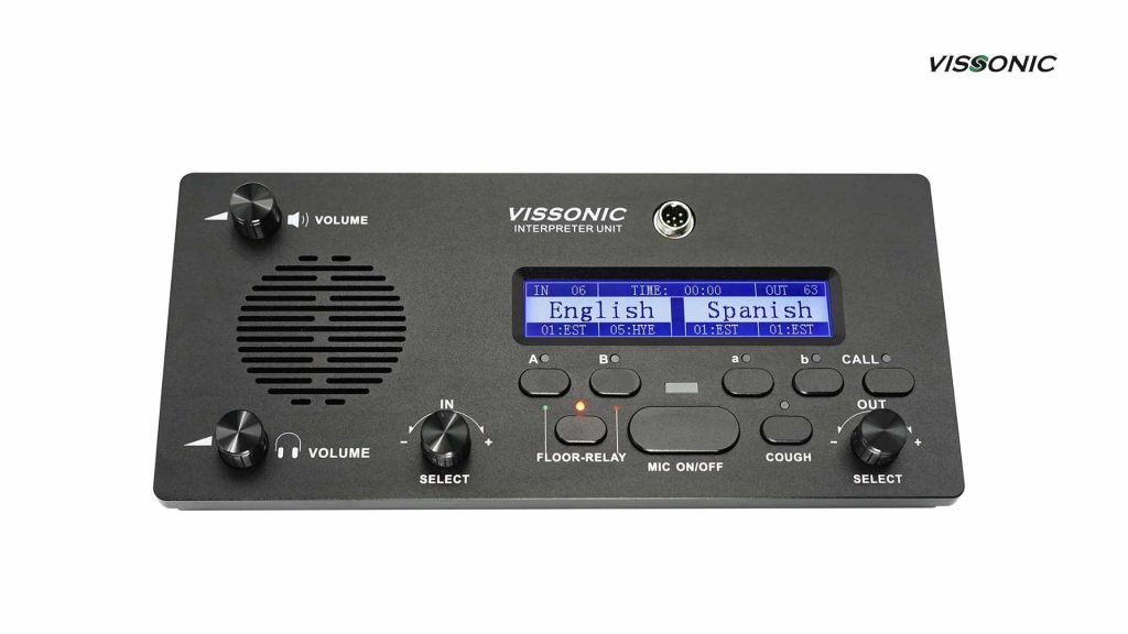 Bàn phiên dịch kỹ thuật số VIS-INT64