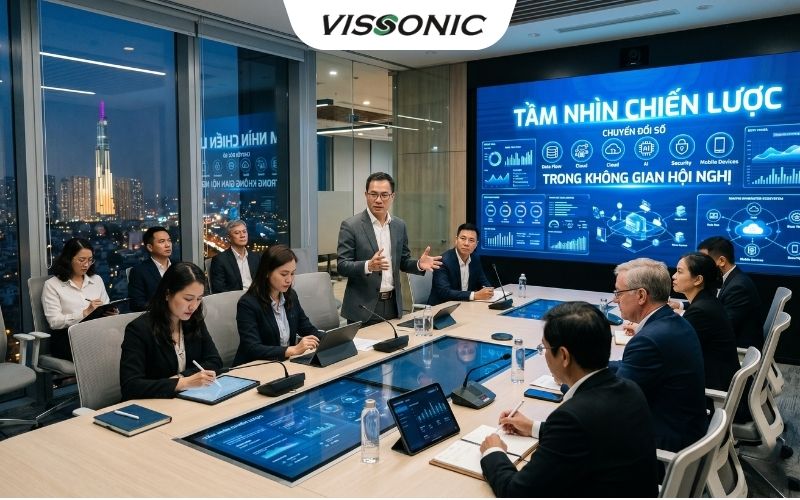 Tầm nhìn chiến lược Chuyển đổi số trong không gian hội nghị
