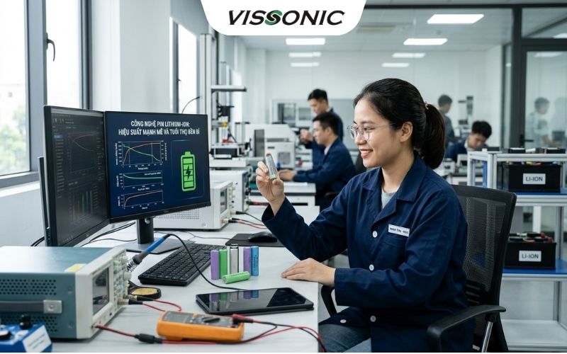 Công nghệ pin Lithium-ion Hiệu suất mạnh mẽ và tuổi thọ bền bỉ