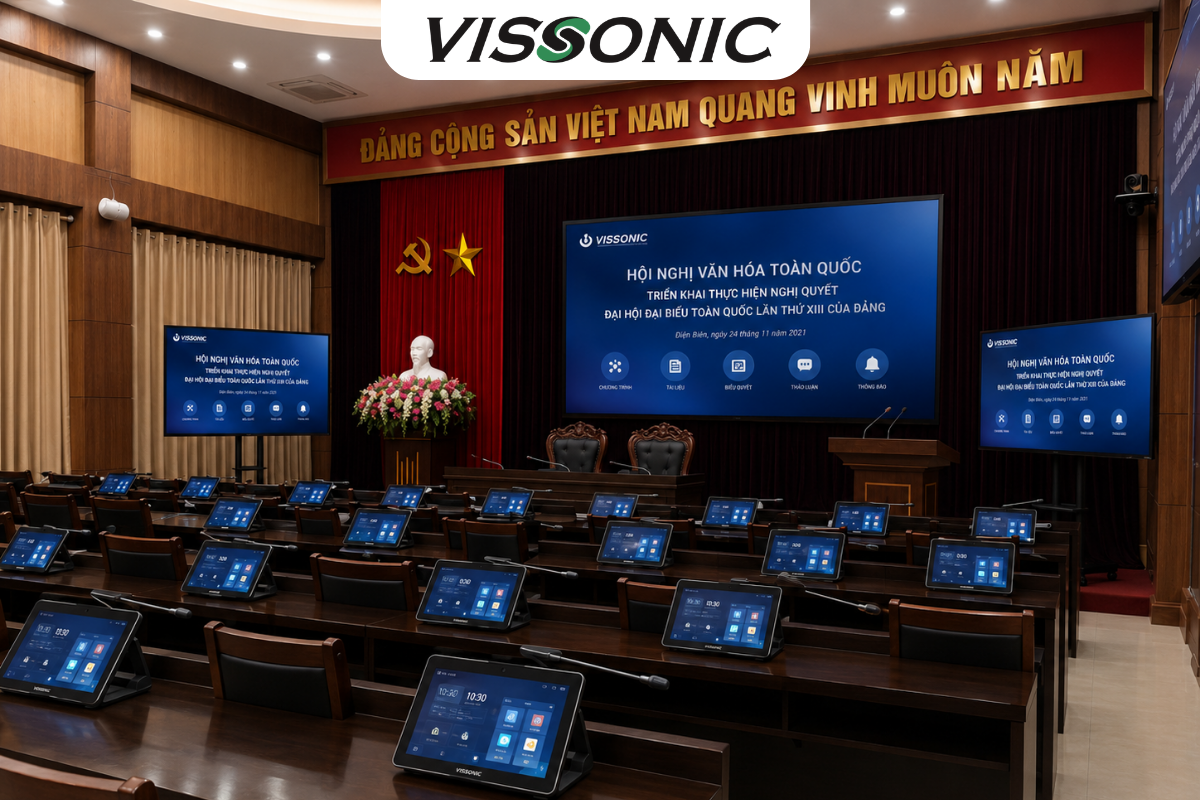 Tư Vấn Hệ Thống Phòng Họp Sở Ban Ngành Cao Cấp
