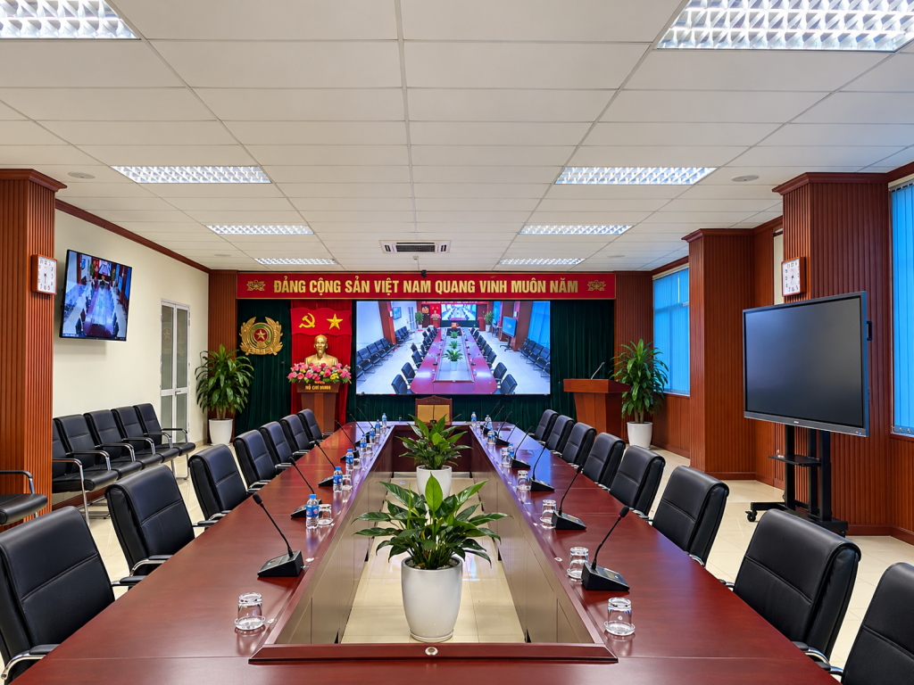 Hệ thống âm thanh hội thảo trong phòng họp