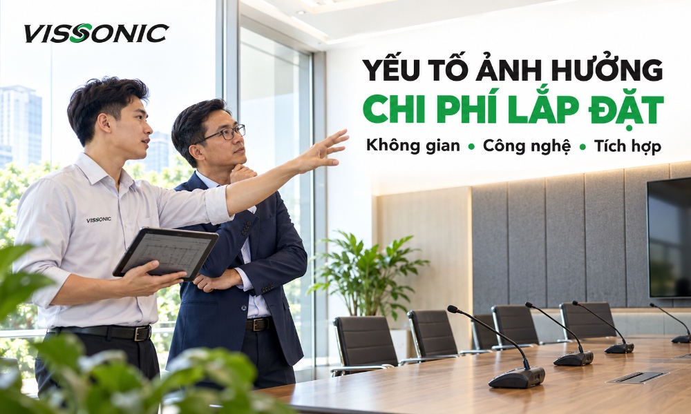 báo giá hệ thống âm thanh phòng họp