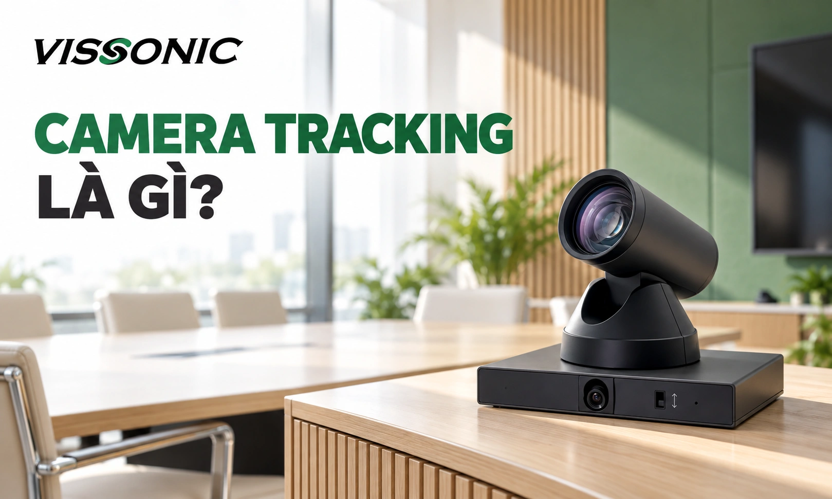 Camera tracking là gì? Cẩm nang giải pháp phòng họp tối ưu