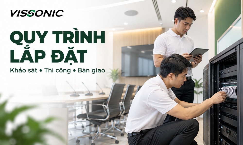 lắp đặt hệ thống âm thanh phòng họp