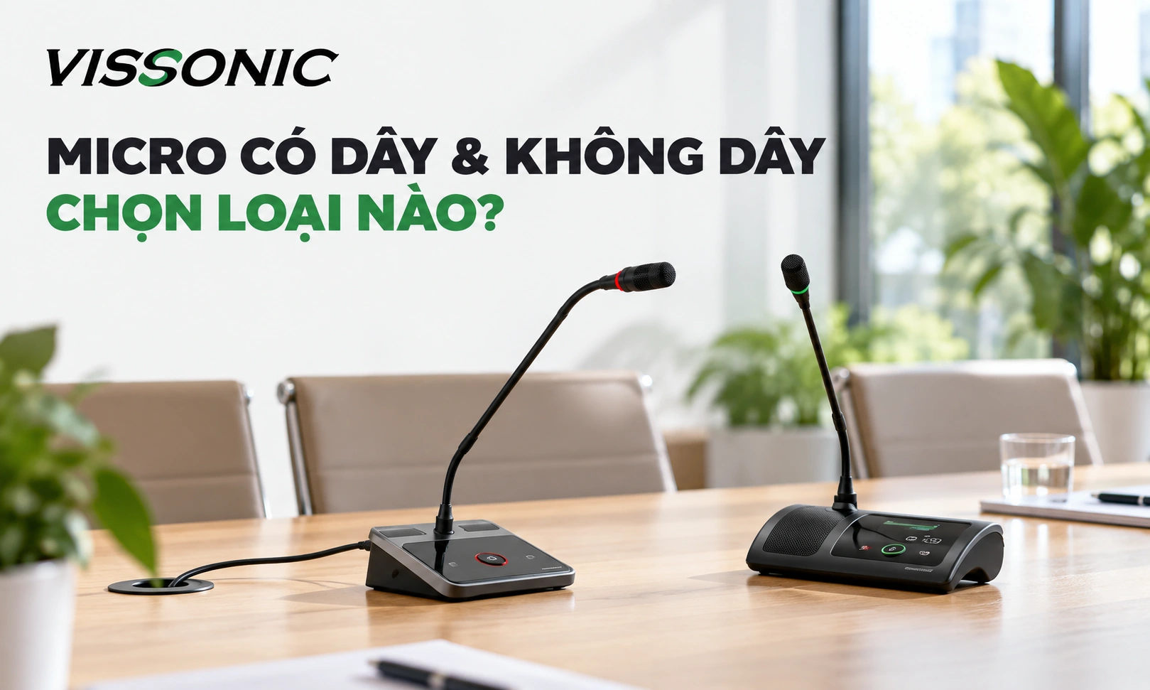 Hướng dẫn chọn micro có dây và không dây chuẩn xác
