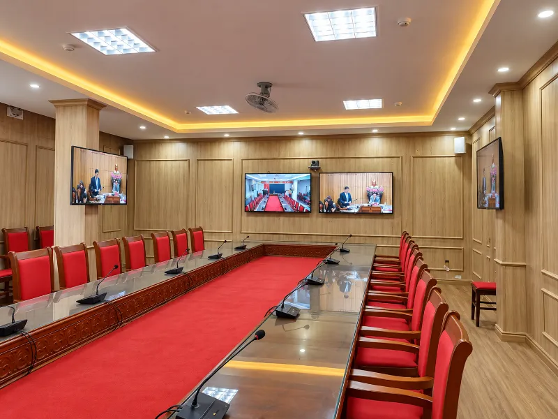 Phòng họp hội nghị truyền hình điểm điểm