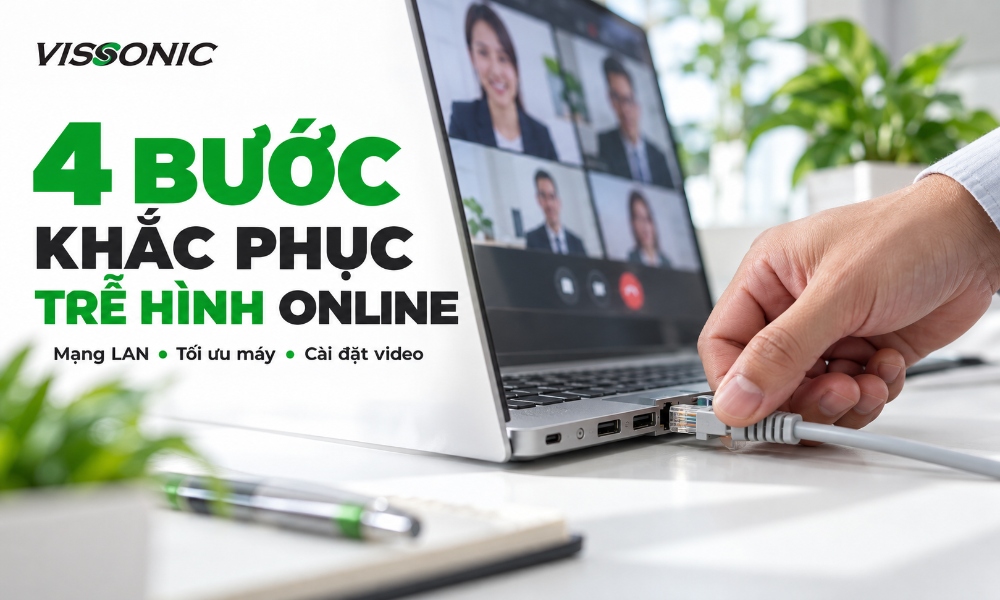 trễ hình khi họp online