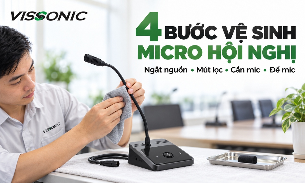 vệ sinh micro cổ ngỗng
